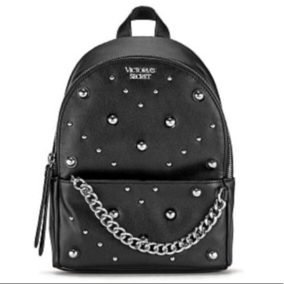 Victoria's Secret Handbags - Victoria’s Secret studded mini city backpack🖤NWT